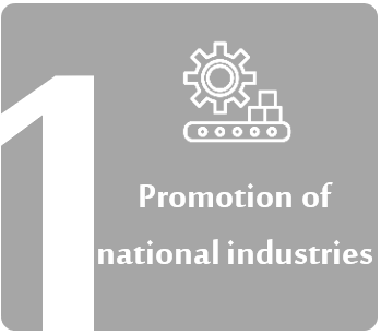 Promotion of national industries