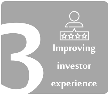 Improving investor experience